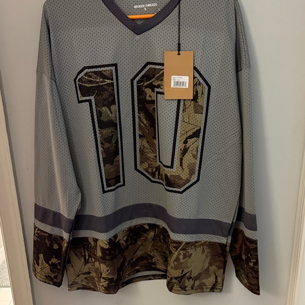 Gray and Brown Men's Shirt